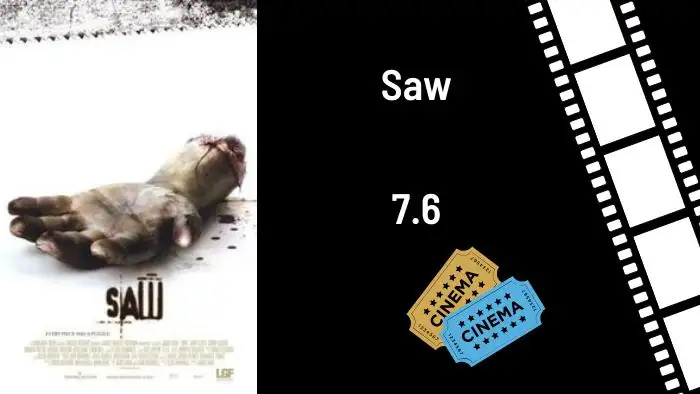 The Saw (2004) Horror, Slasher Film directed by James Wan.